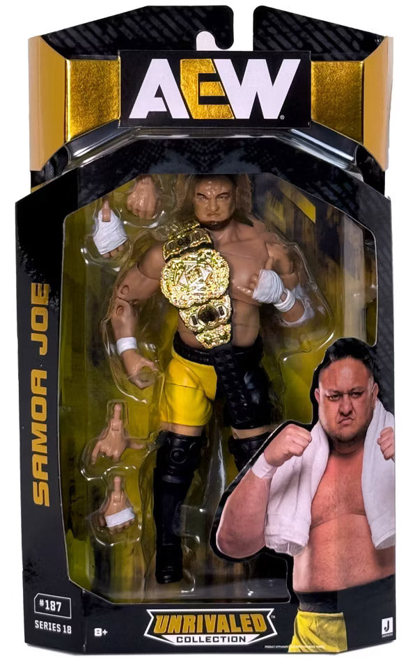Samoa Joe - AEW Unrivaled Collection Series #18 Action Figure