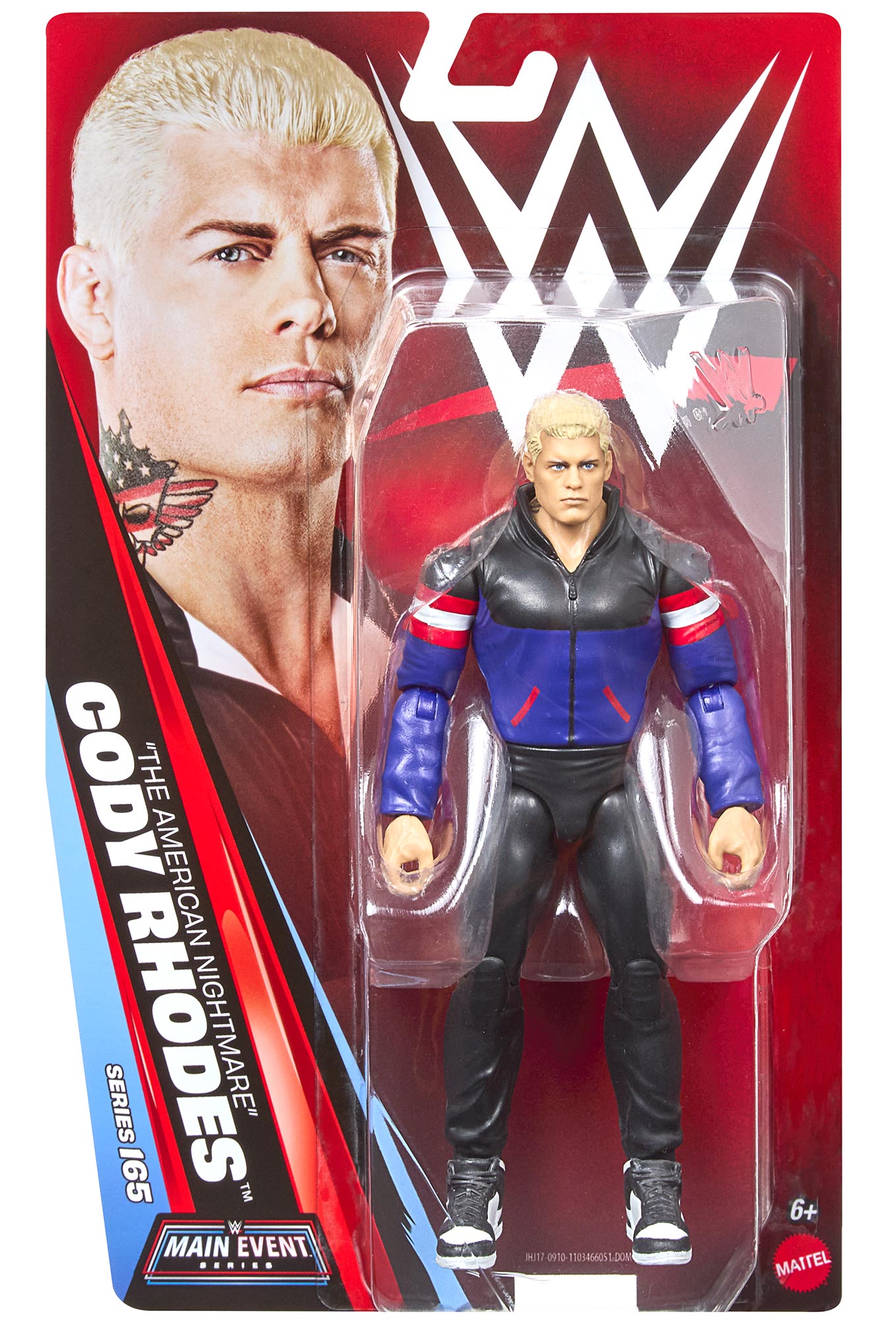 開封品　貴重！WWE クラシック限定版！全日　テリー・ゴディ&マイケル・ヘイズ Cody Rhodes WWE Main Event Series #165 Action Figure