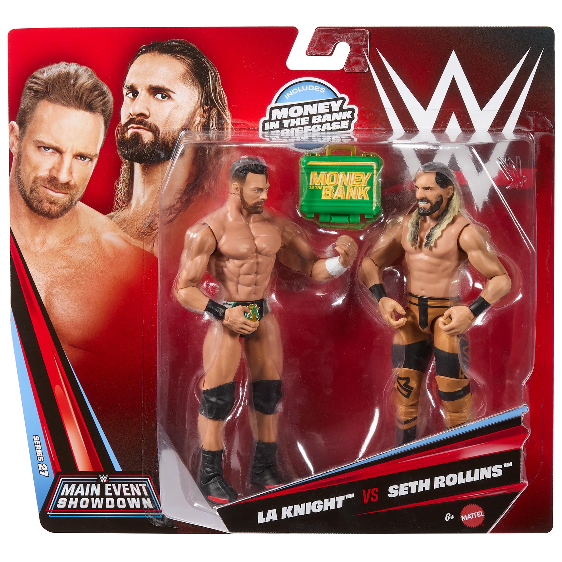 LA Knight vs Seth Rollins WWE Main Event Showdown Series #27 (2