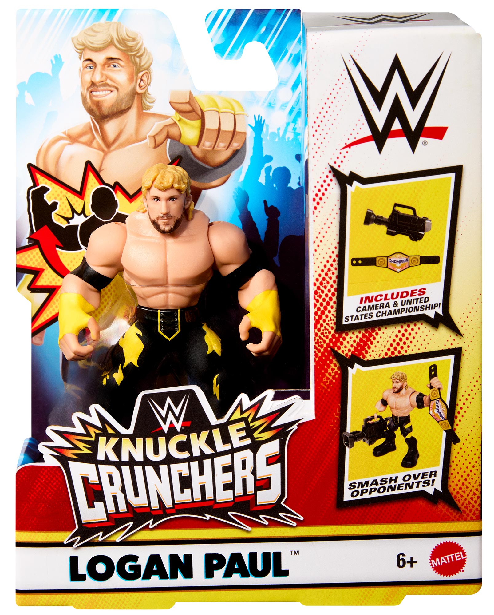 John Cena Action Figures WWE Knuckle Crunchers Figure - 10 Cm Action Figure With Accessory Rey Mysterio John Cena Action Figures WWE Knuckle Crunchers Figure - 10 Cm Action Figure With Accessory Rey Mysterio