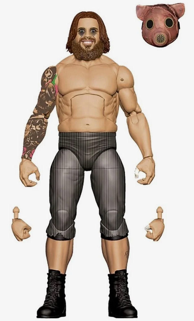 Mattel WWE Elite - Figura de acción y accesorios, serie #119, Dexter Lumis coleccionable de 6 pulgadas con 25 puntos de articulación y manos intercambiables Mattel WWE Elite - Figura de acción y accesorios, serie #119, Dexter Lumis coleccionable de 6 pulgadas con 25 puntos de articulación y manos intercambiables