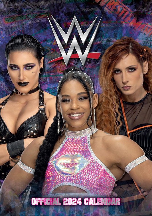 WWE Women's 2024 A3 Calendar