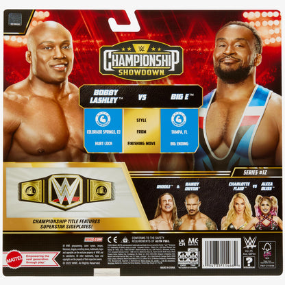 Big E & Bobby Lashley - WWE Championship Showdown Two-Pack Series #12