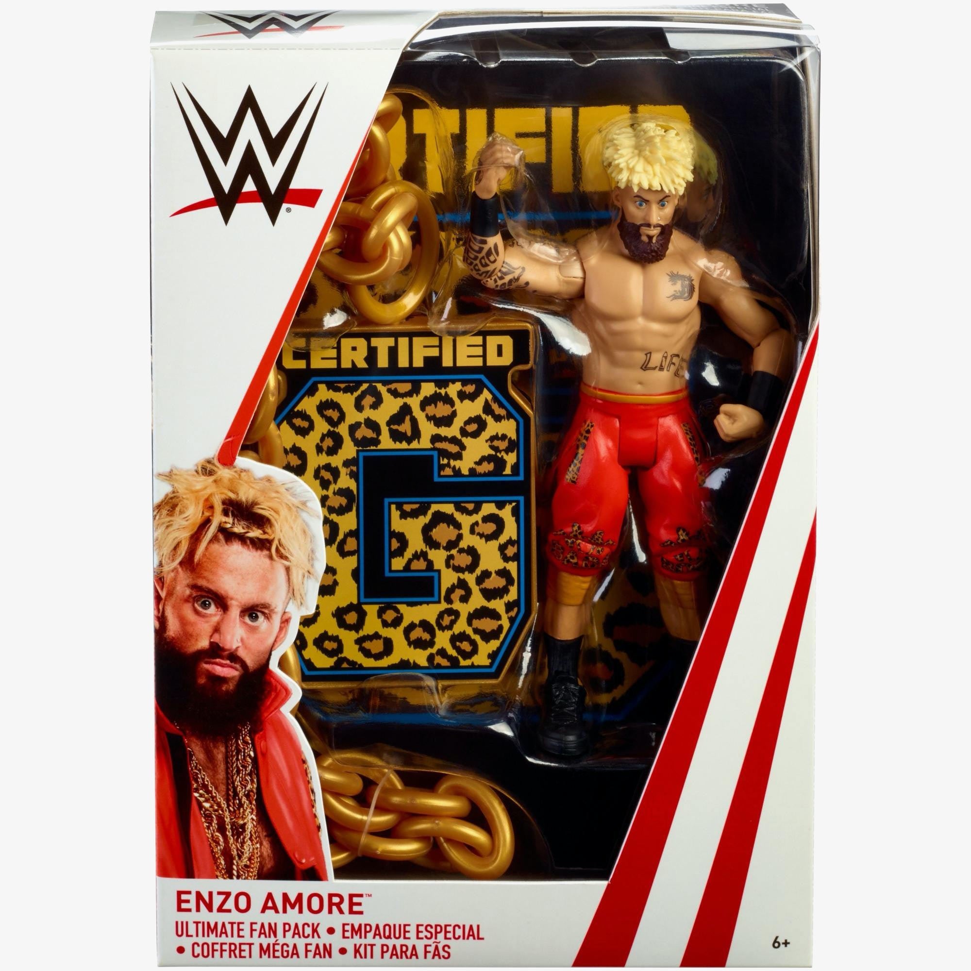 Enzo Amore WWE Basic Series Ultimate Fan Pack (With Accessories)