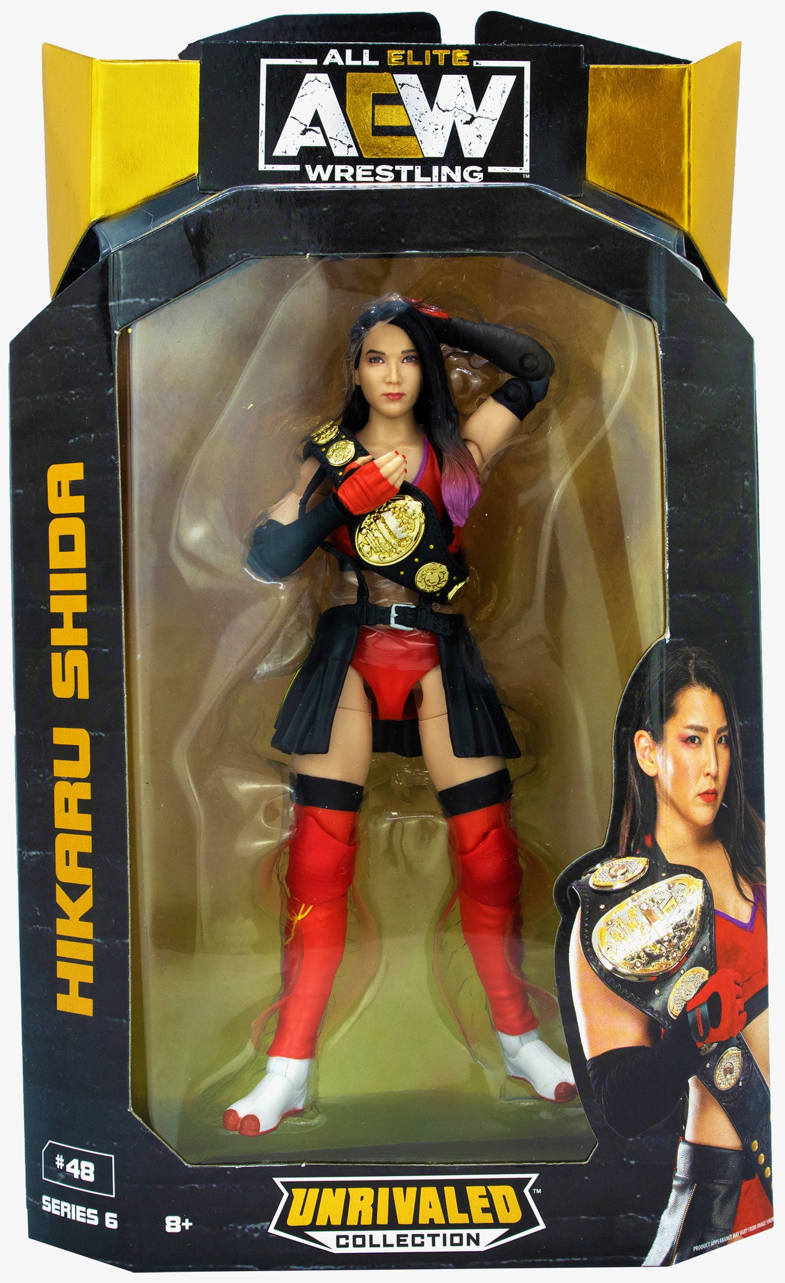 Hikaru Shida - AEW Unrivaled Collection Series #6 – wrestlingshop.com
