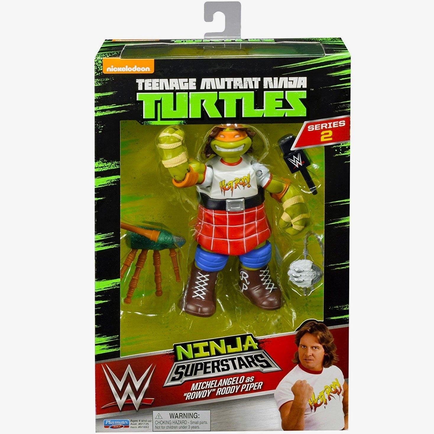 TMNT WWE Ninja Superstars outlet Series 2