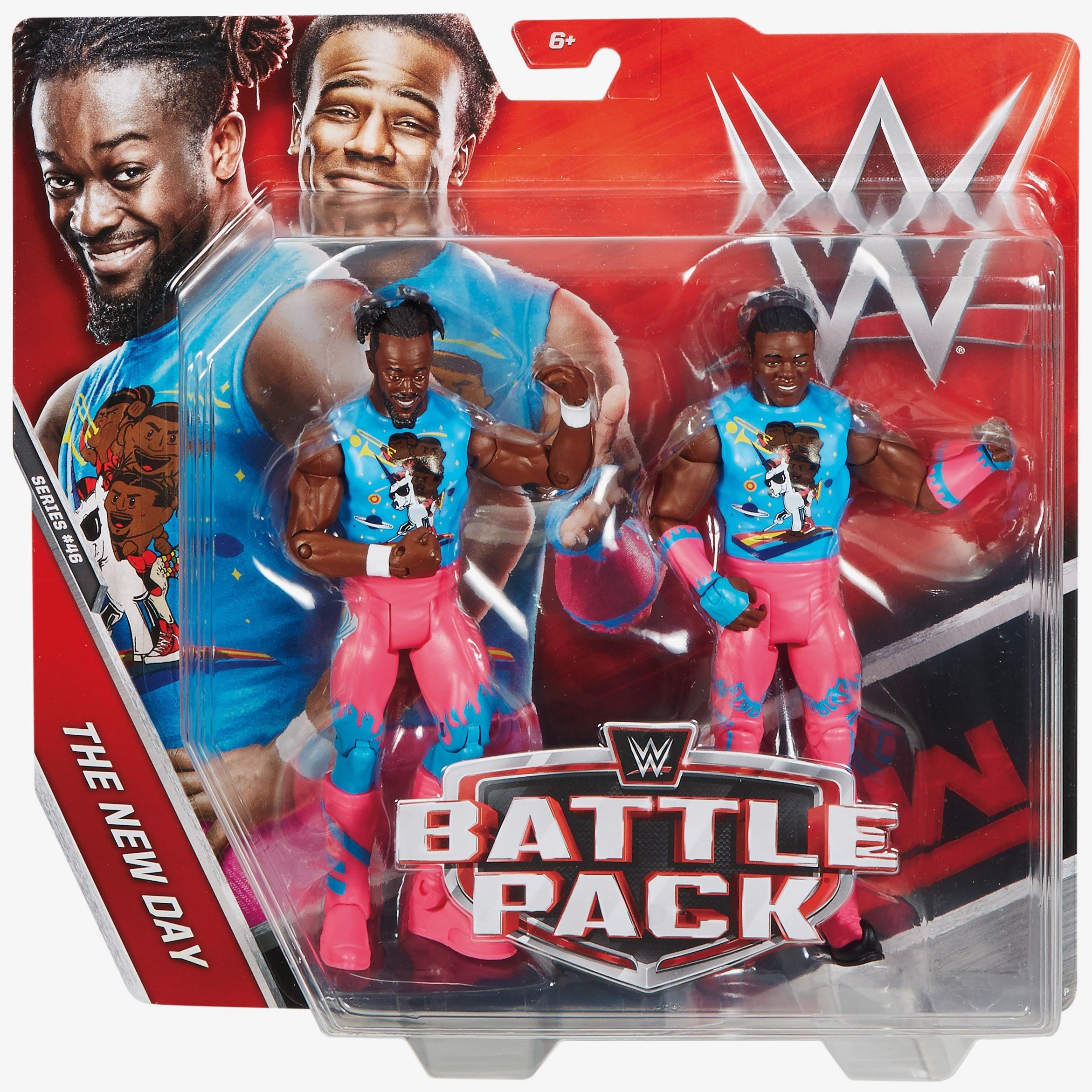 Kofi Kingston Xavier Woods (The New Day) WWE Battle Pack