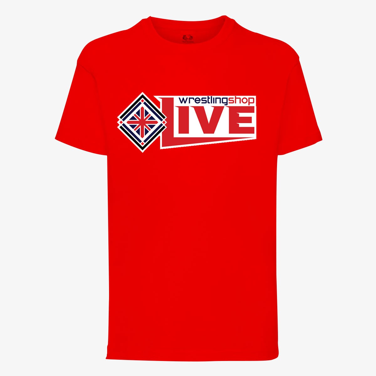 Wrestling Shop Live Adults TShirt (Red Edition)