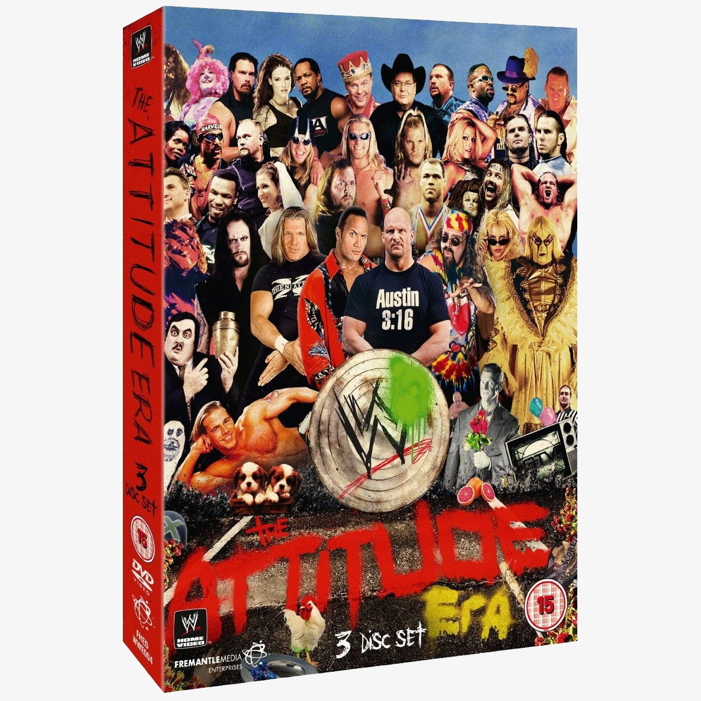 DVD　The　WWE　Era　Attitude　–