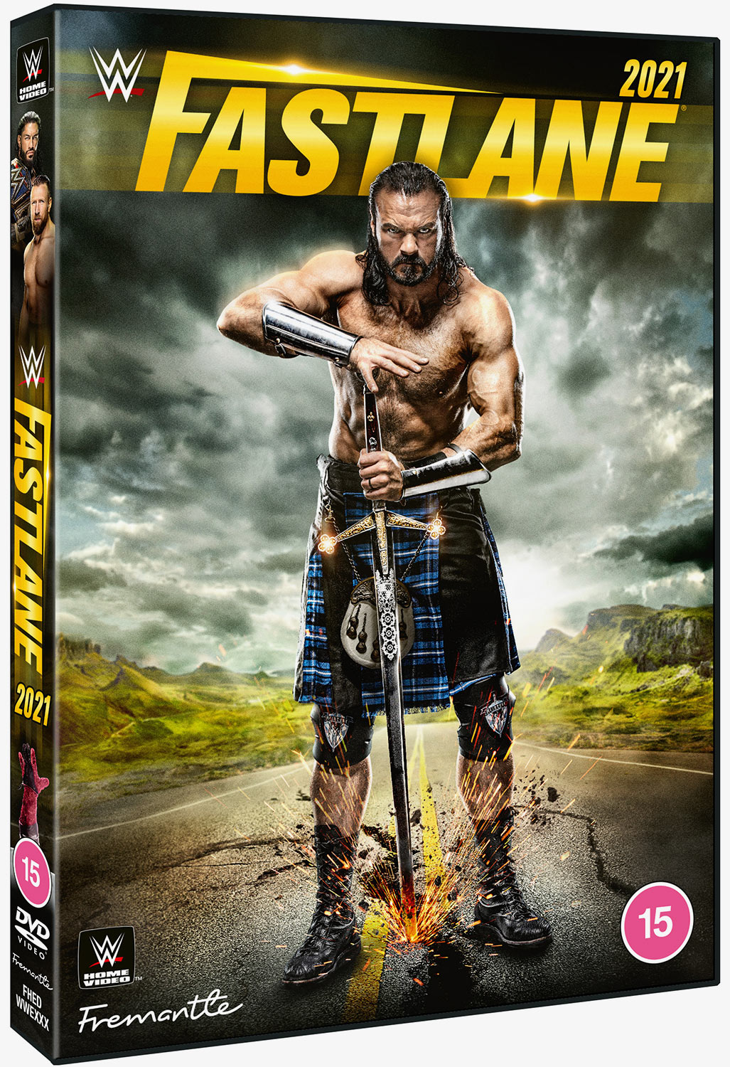 WWE Fast Lane 2021 DVD –