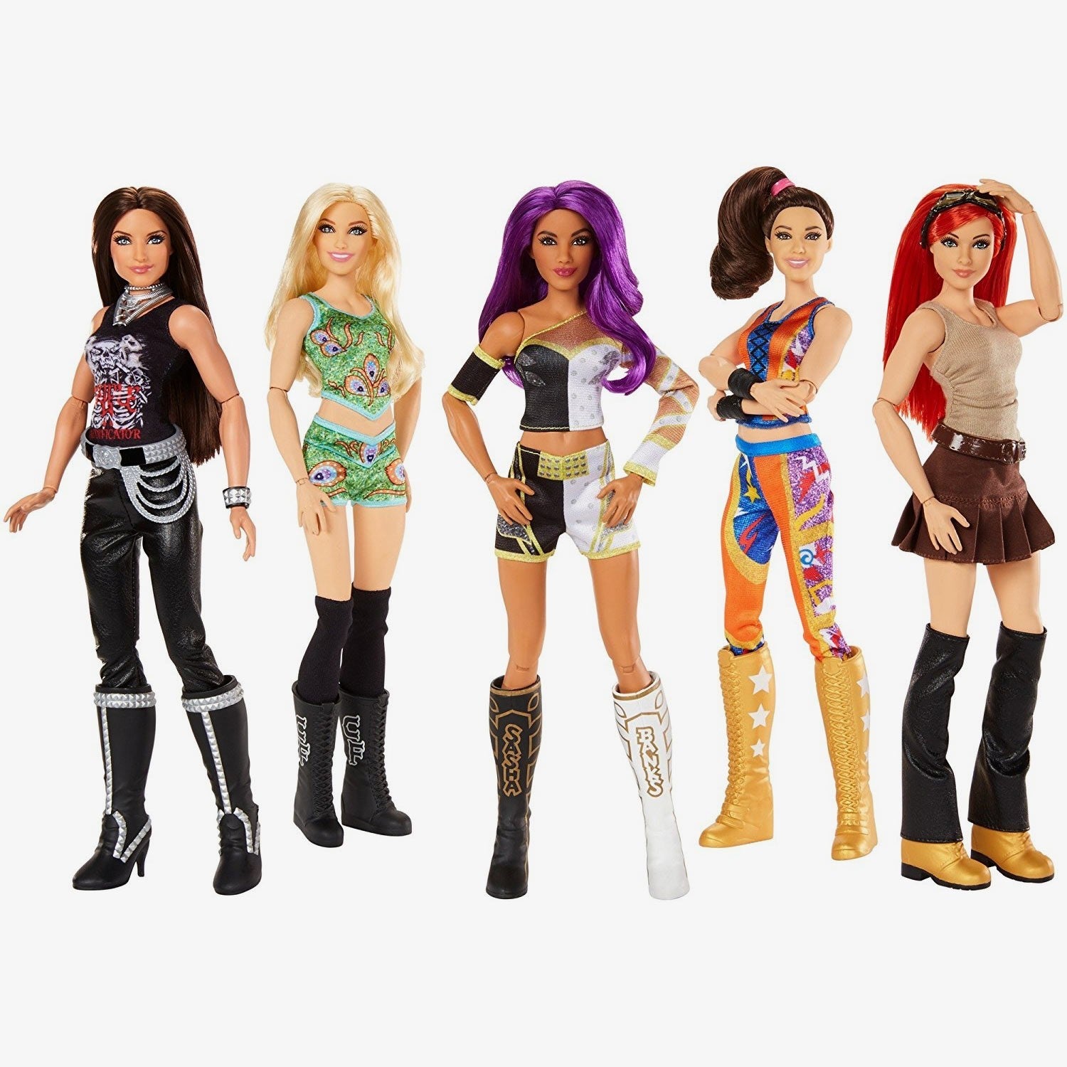 WWE Superstars Fashion Doll 5 Pack wrestlingshop