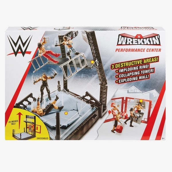 Wwe training shop center playset