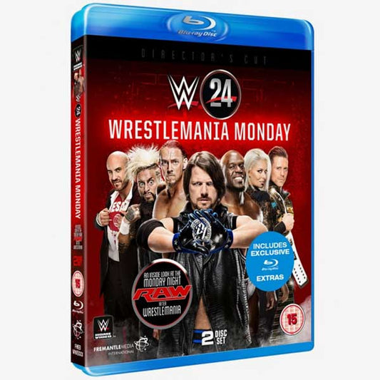 WWE WrestleMania Monday Blu-ray