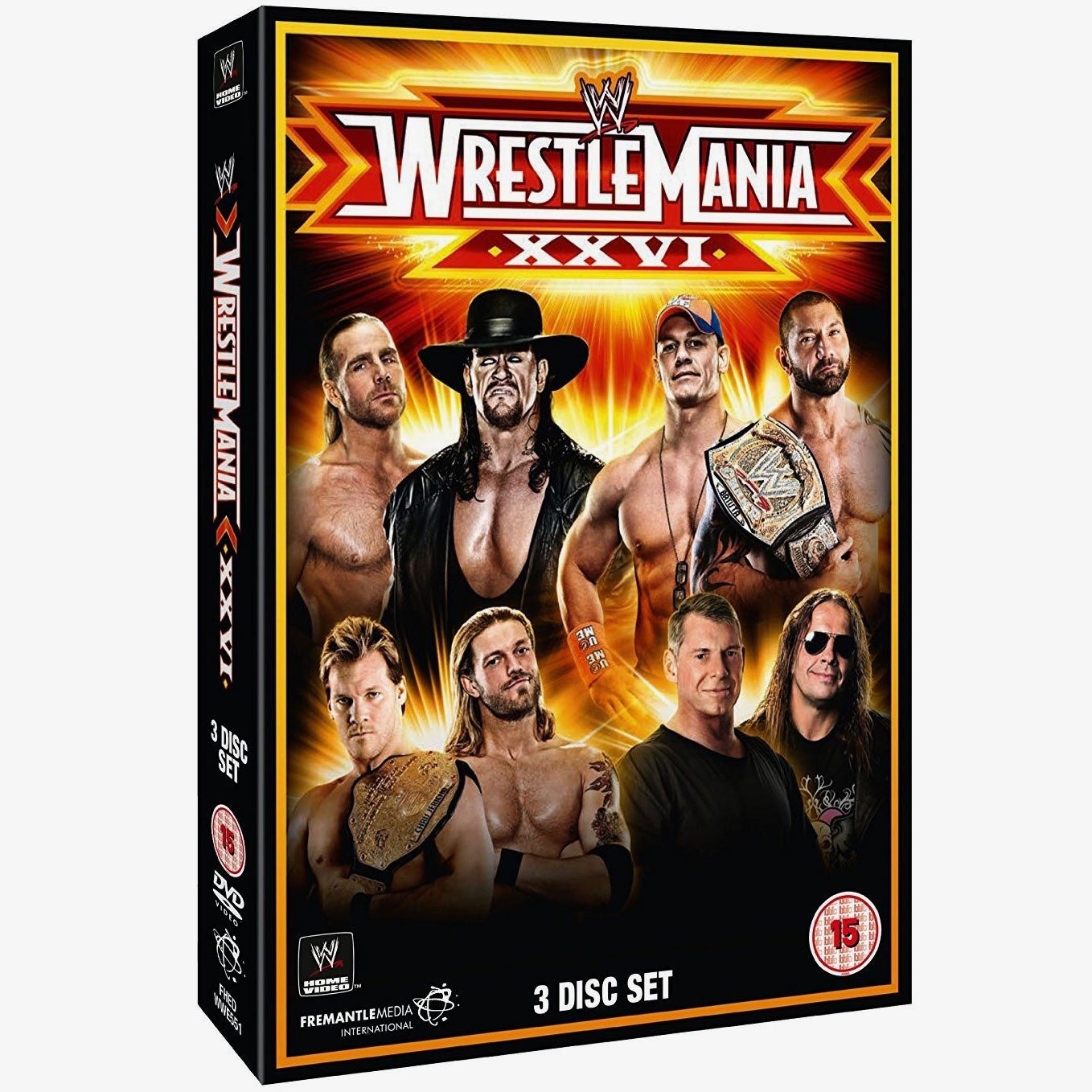 WWE WrestleMania 26 DVD – wrestlingshop.com