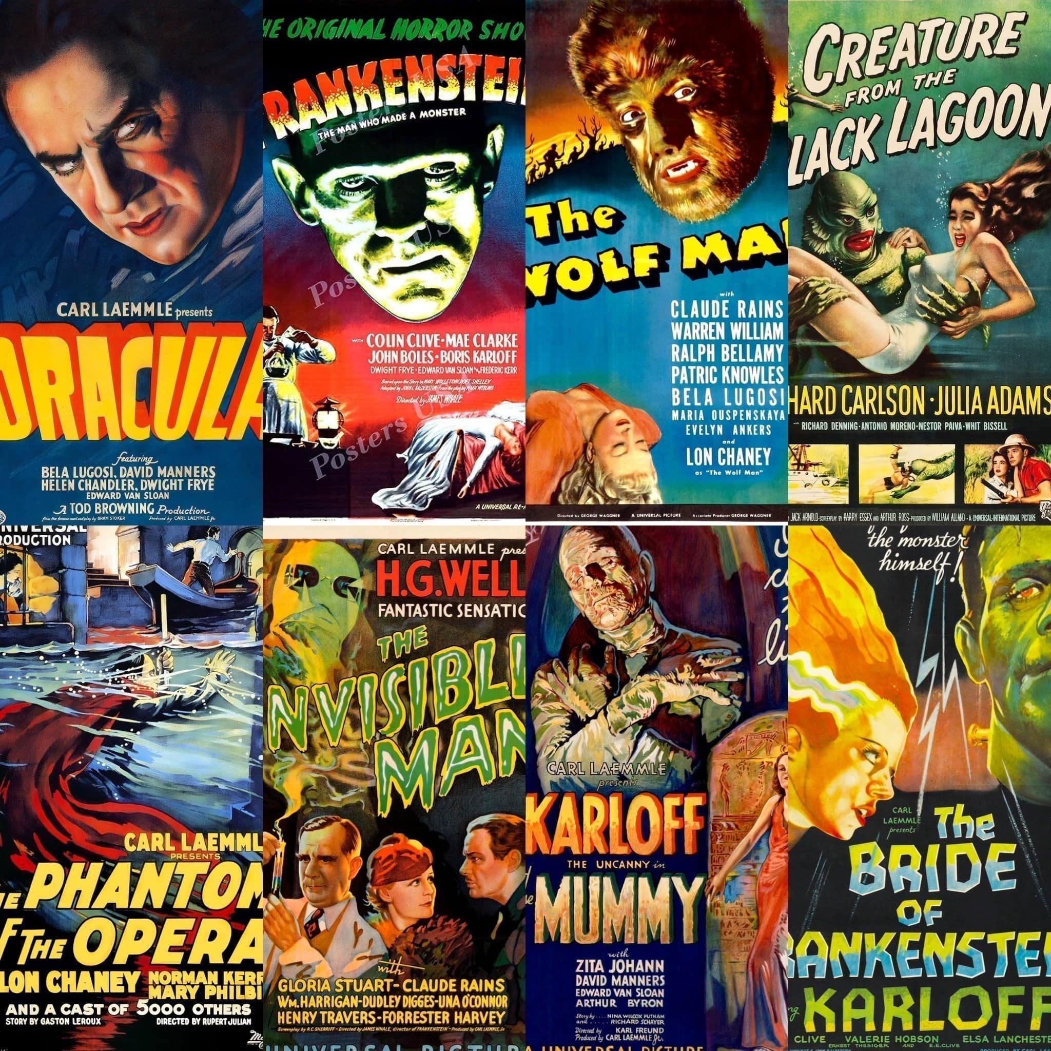 WWE Superstars Meet Universal Monsters in Mattel Collaboration