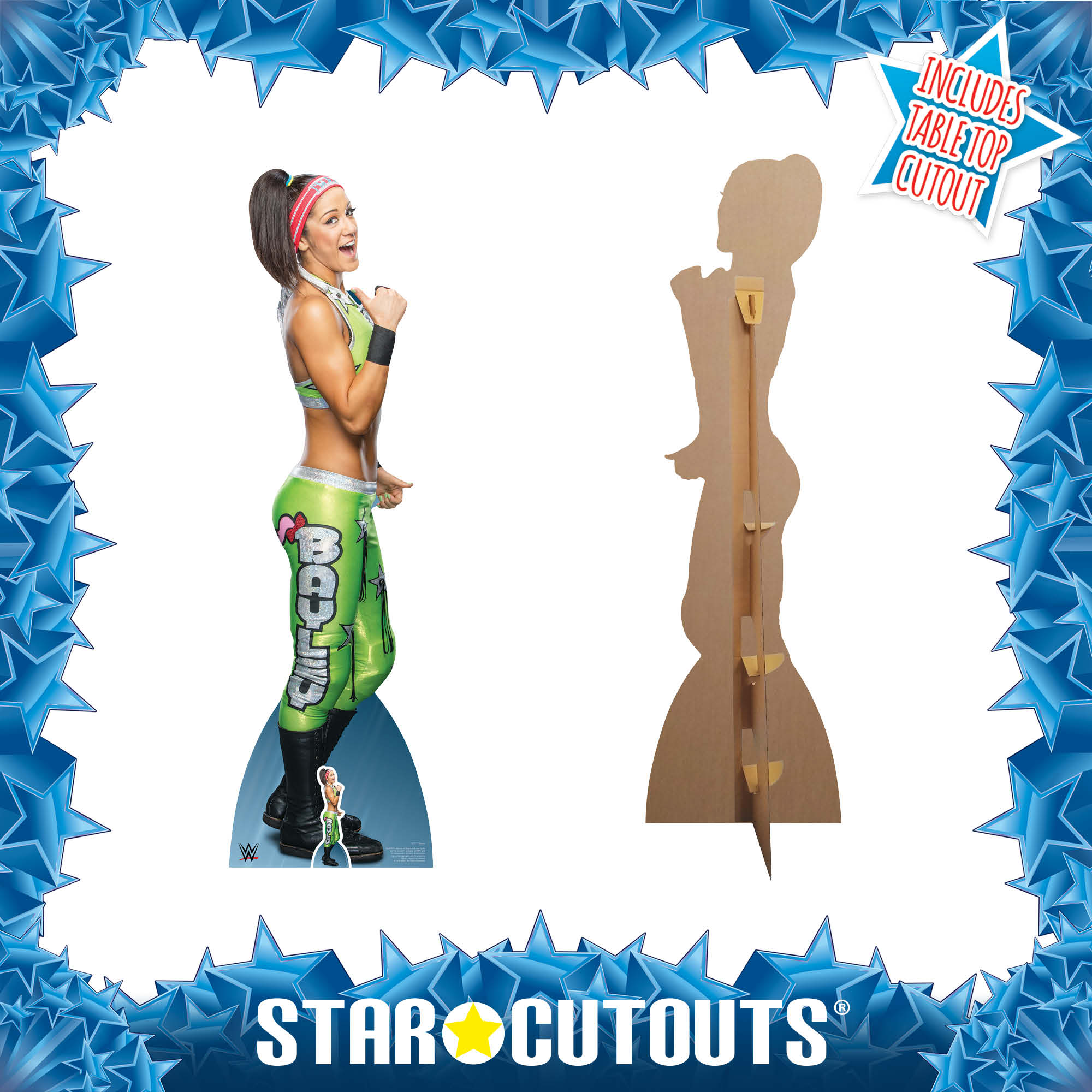 Bayley Cardboard Cut Out