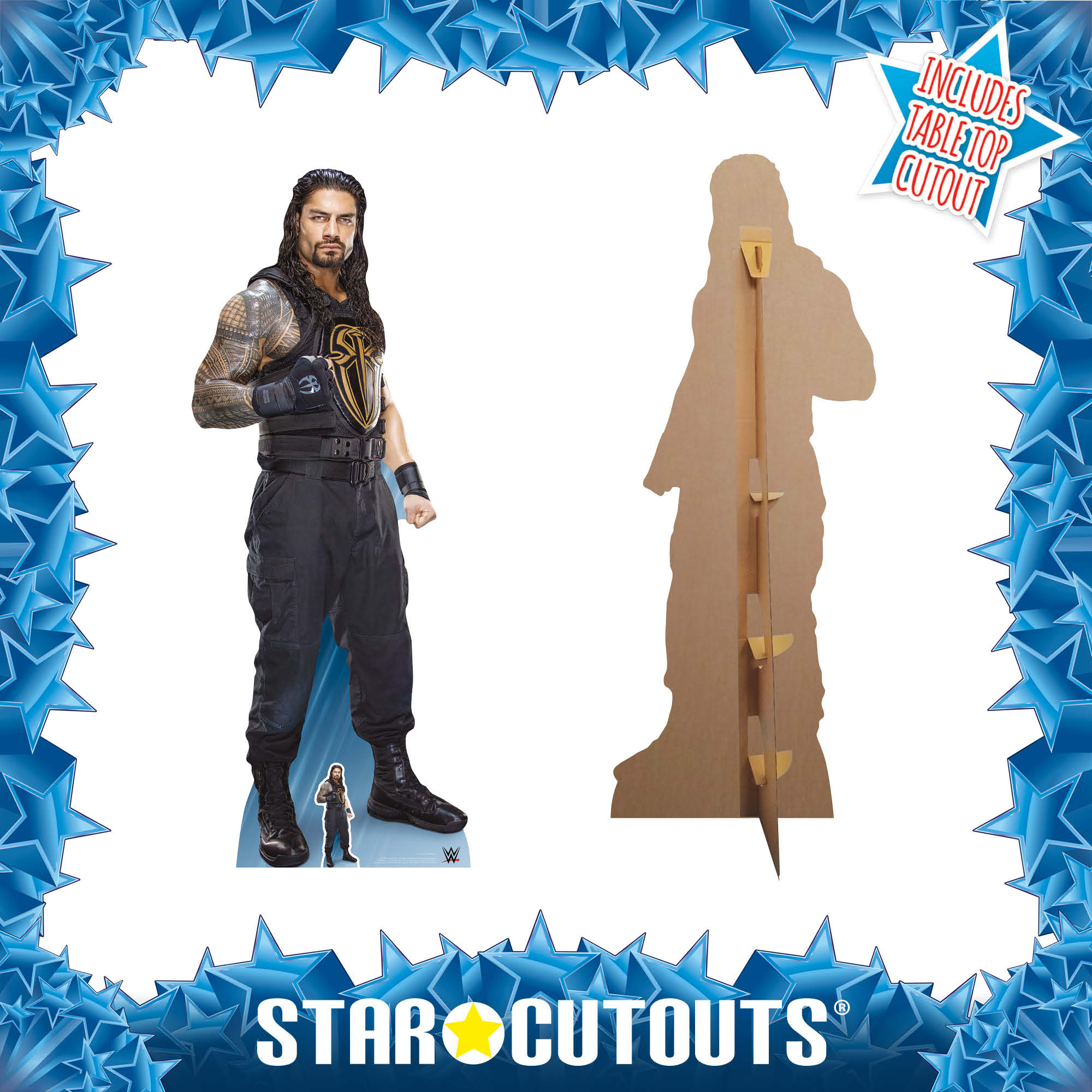 Roman Reigns WWE Cardboard Cut Out