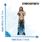 AJ Styles WWE Cardboard Cut Out