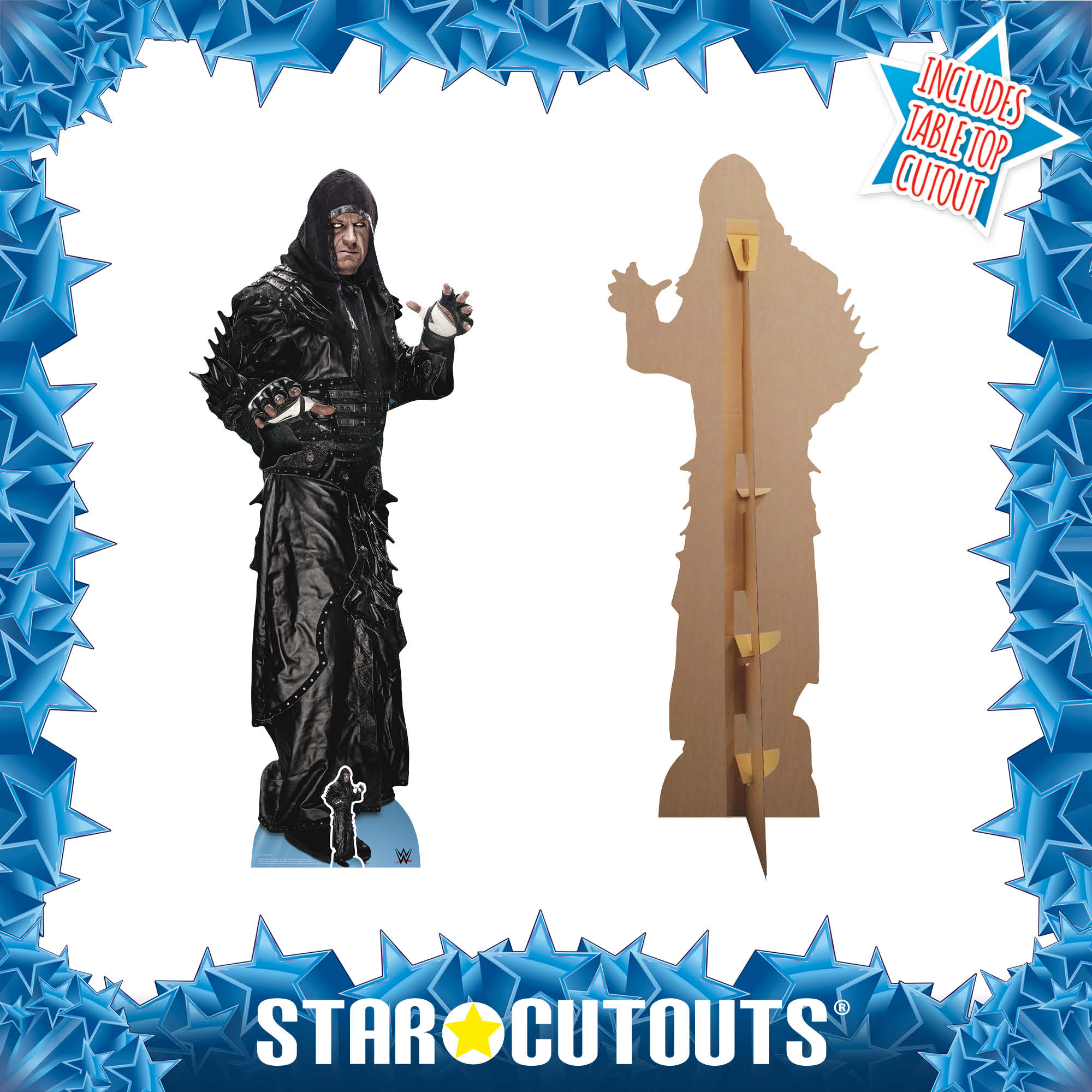 Undertaker WWE Cardboard Cut Out (Hooded)