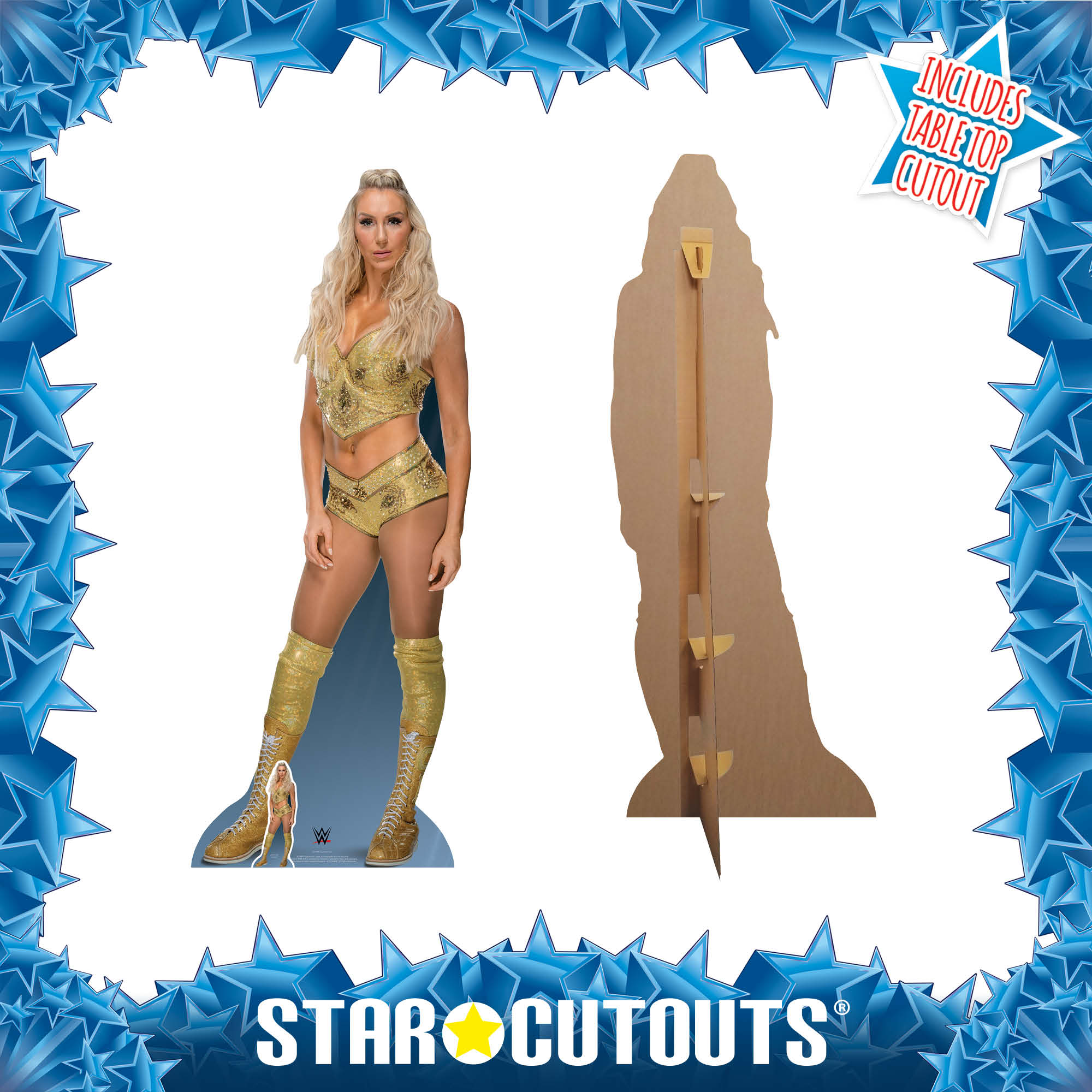 Charlotte Flair WWE Cardboard Cut Out 1
