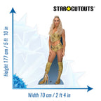 Charlotte Flair WWE Cardboard Cut Out 1