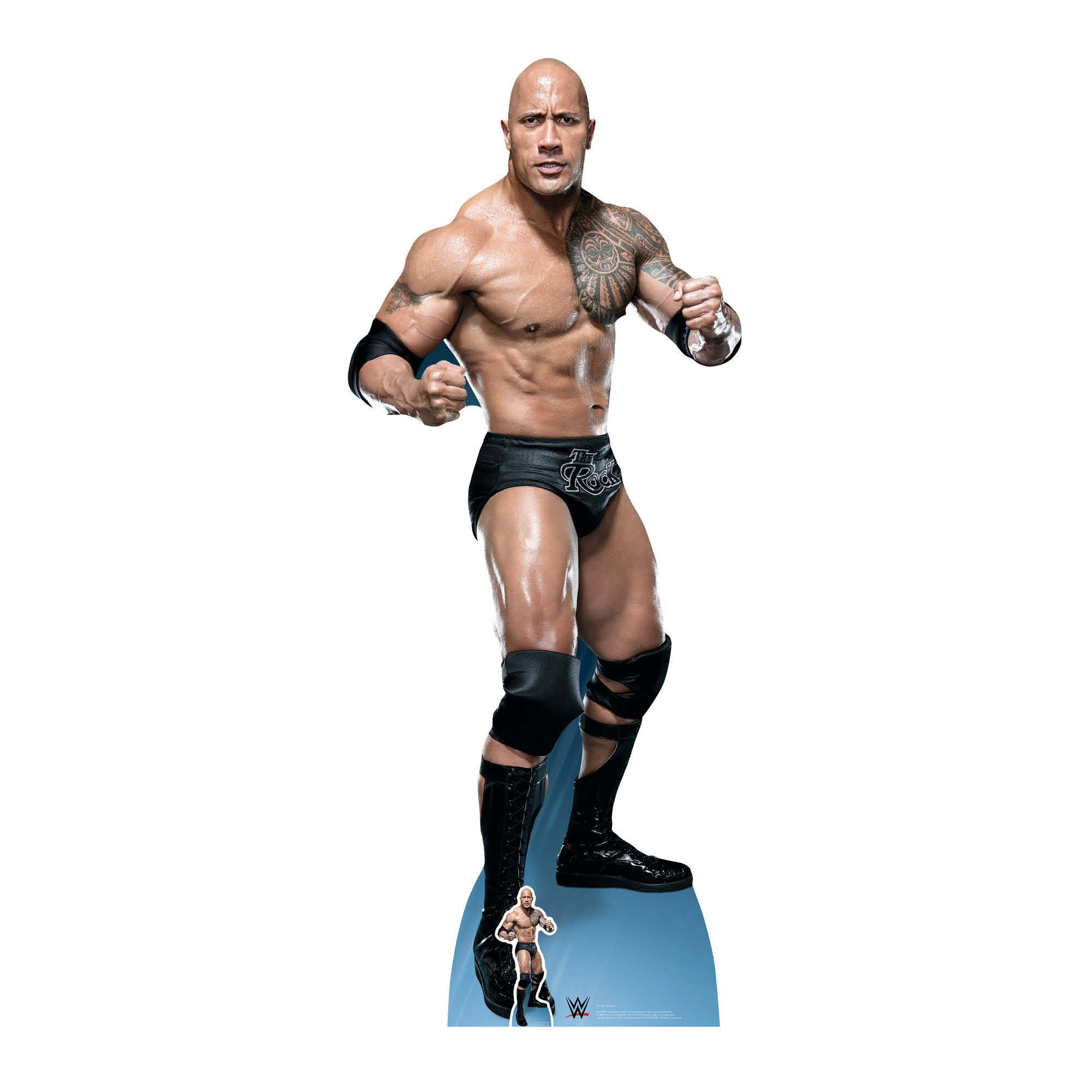 The Rock WWE Cardboard Cut Out