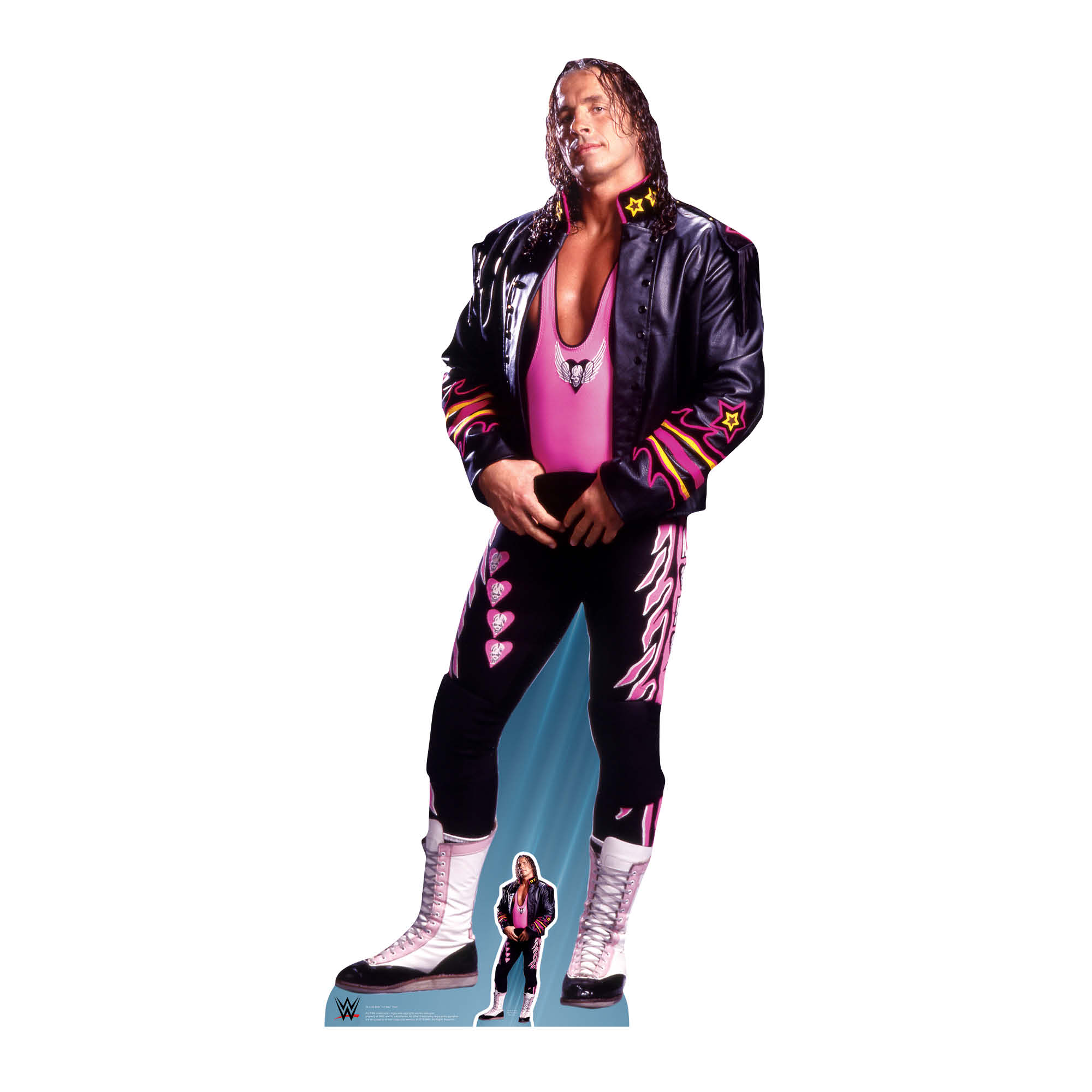 Bret "Hit Man" Hart WWE Cardboard Cut Out