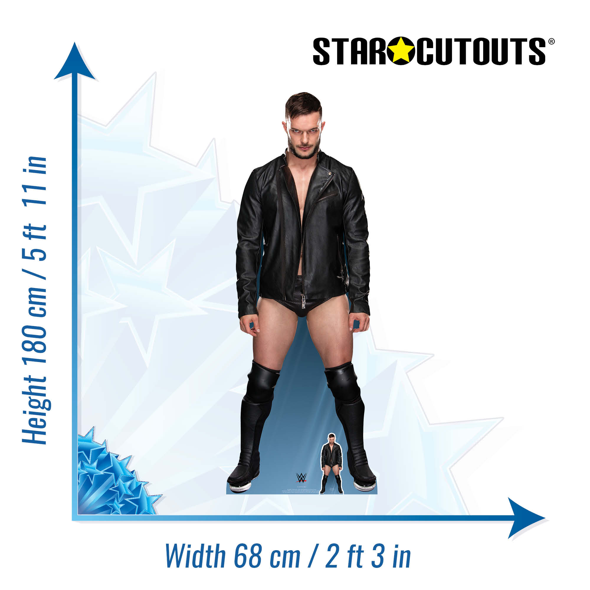 Finn Balor WWE Cardboard Cut Out