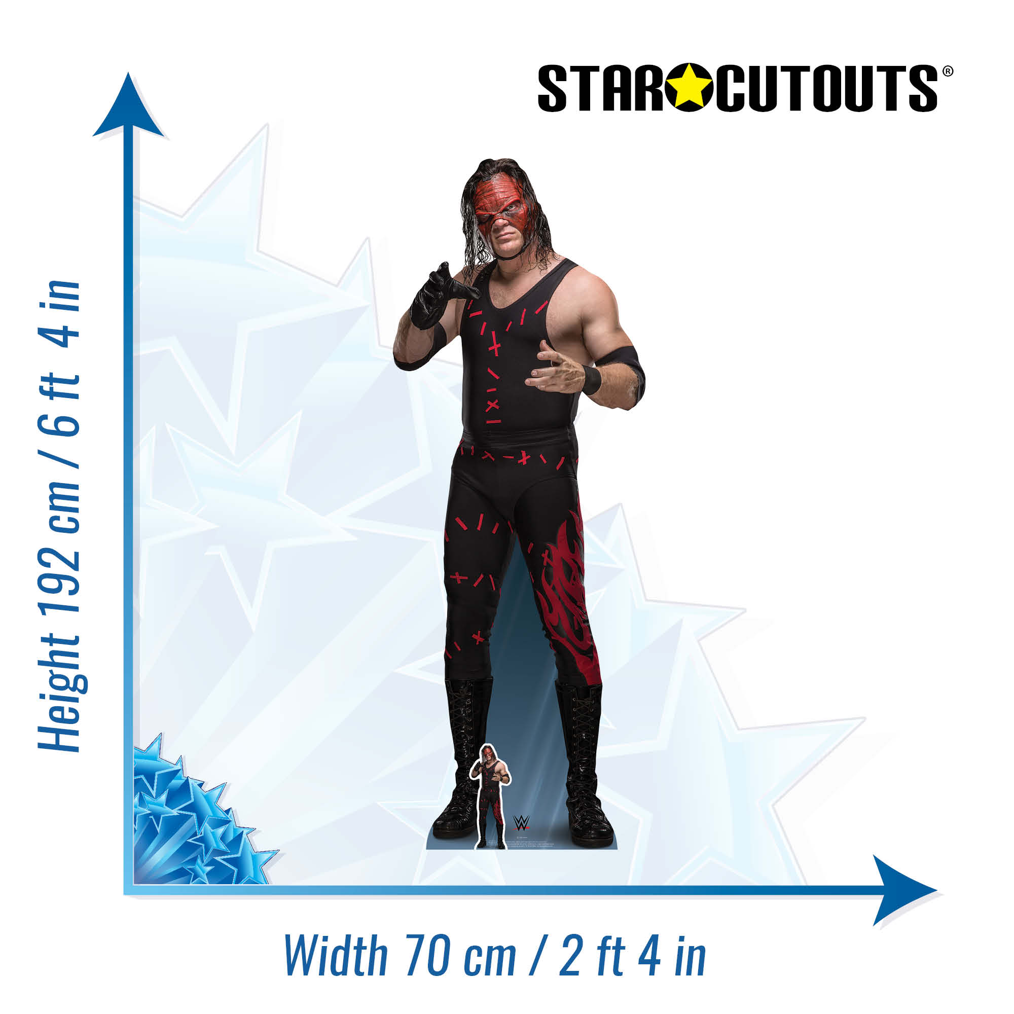 Kane WWE Cardboard Cut Out