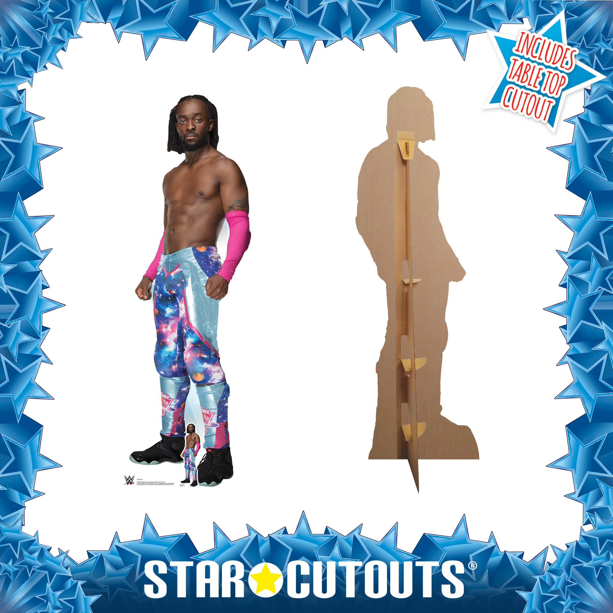Kofi Kingston WWE Cardboard Cut Out