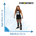 Becky Lynch WWE Cardboard Cut Out (The Man #2)