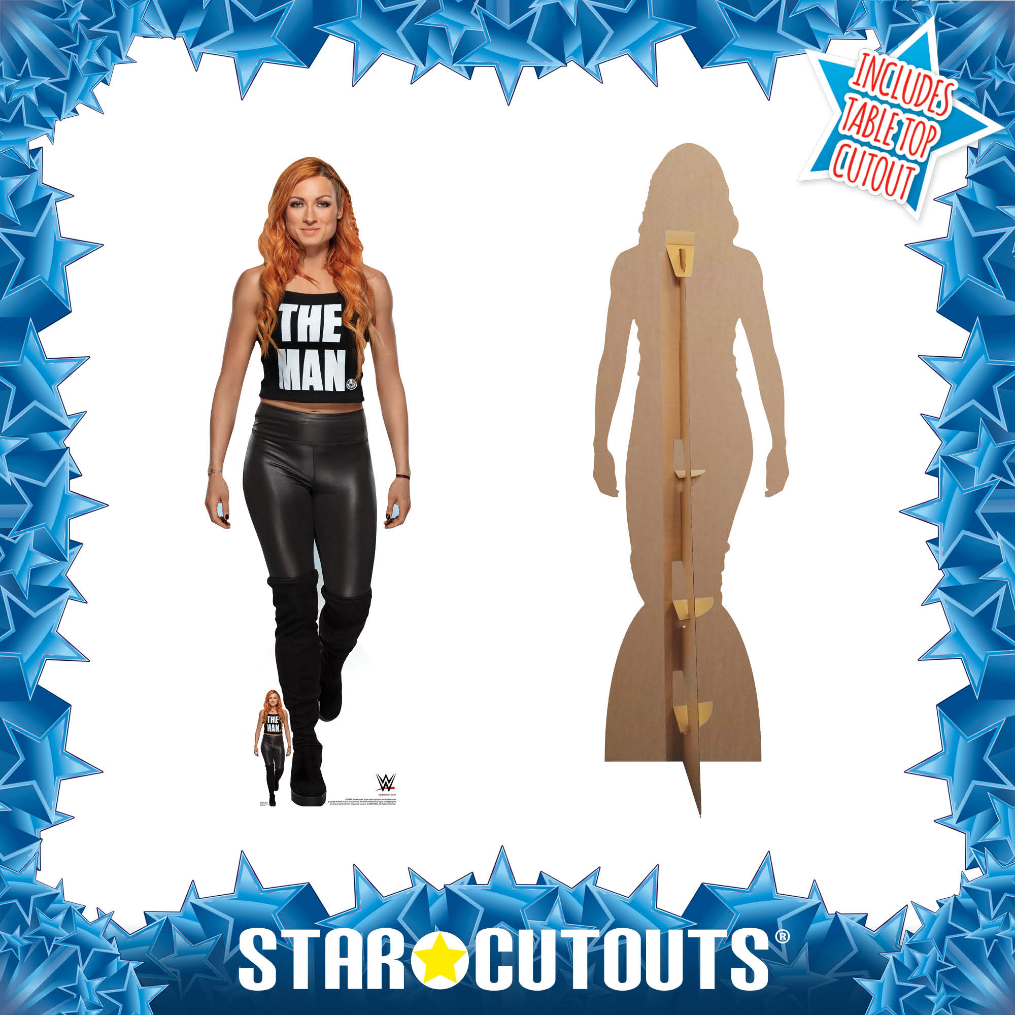 Becky Lynch WWE Cardboard Cut Out (The Man)
