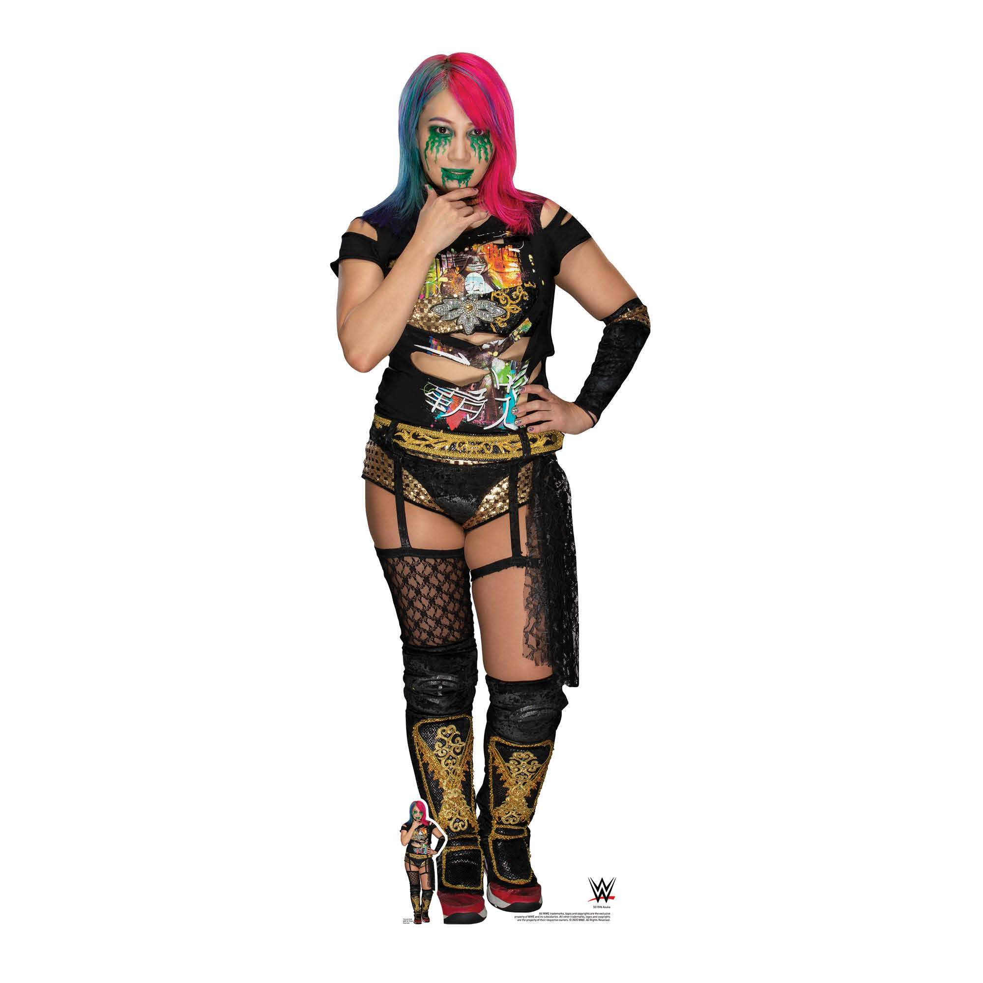 Asuka WWE Cardboard Cut Out