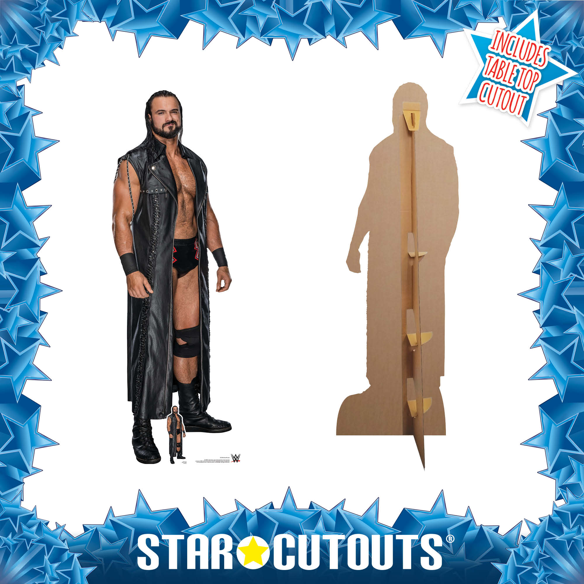 Drew McIntyre WWE Cardboard Cut Out