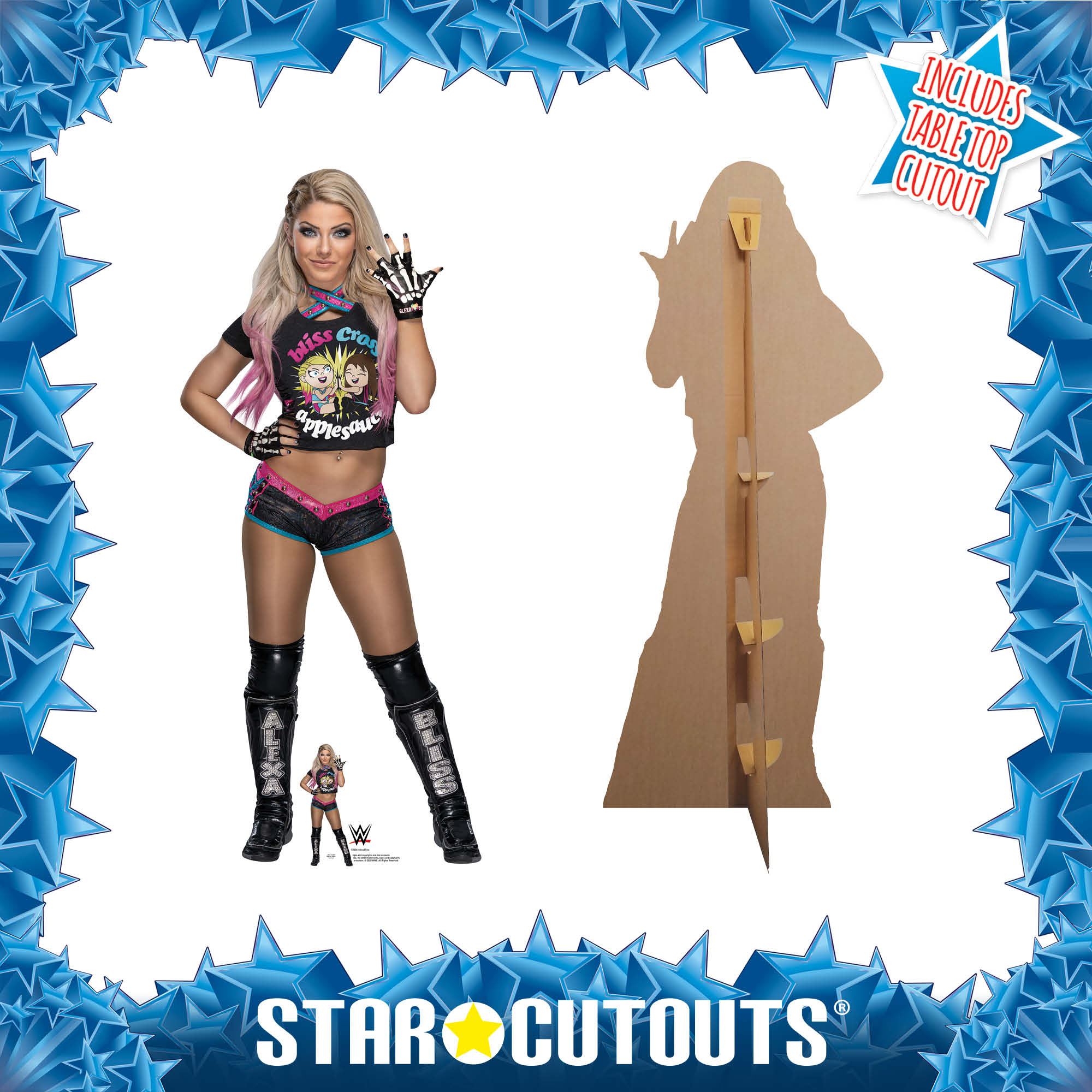 Alexa Bliss WWE Cardboard Cut Out 2
