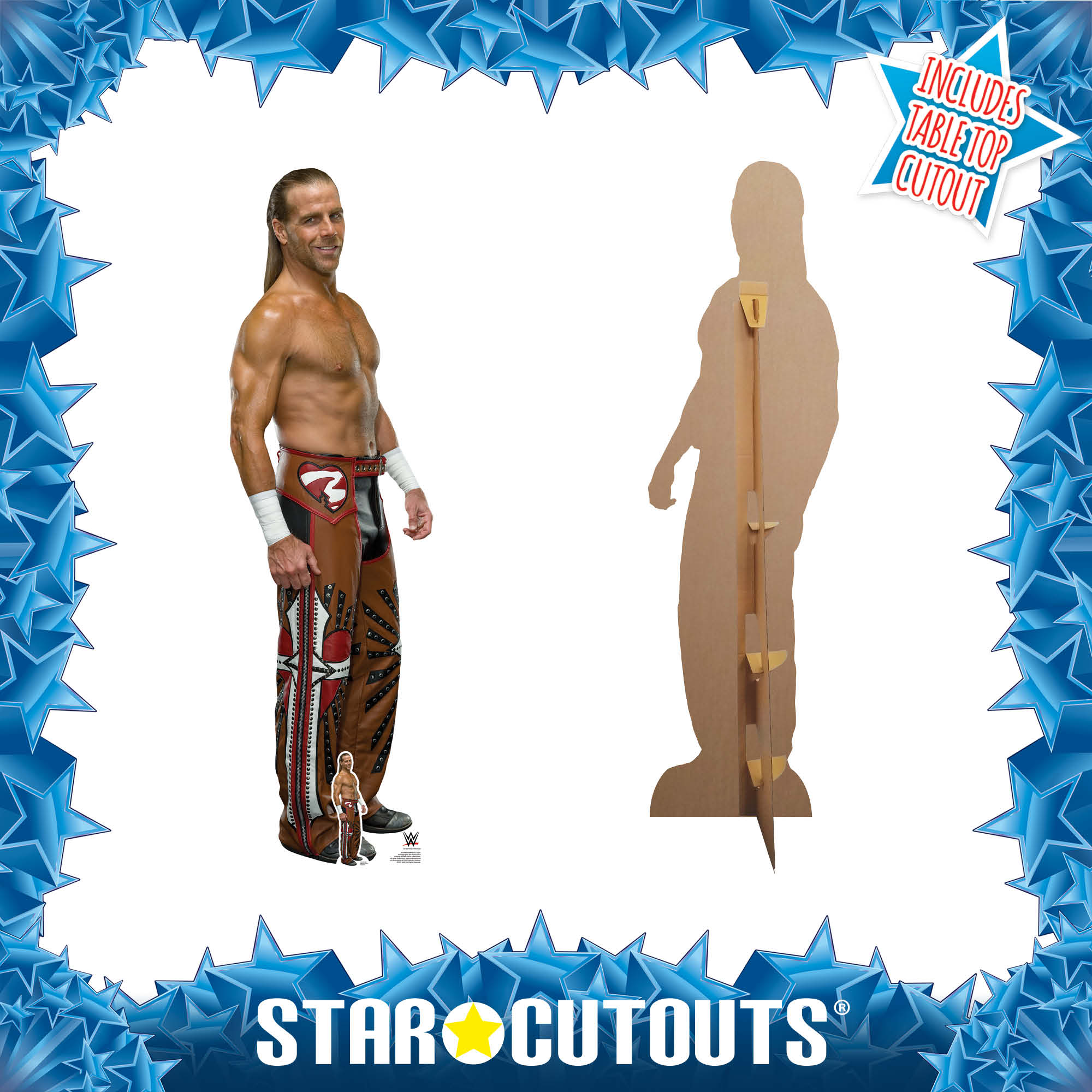 Shawn Michaels WWE Cardboard Cut Out