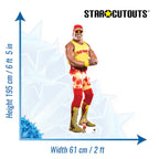 Hulk Hogan WWE Cardboard Cut Out