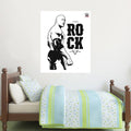 The Rock WWE Graphic Wall Sticker 1