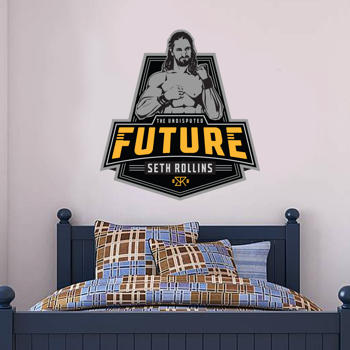 Seth Rollins WWE Graphic Wall Sticker