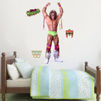 Ultimate Warrior WWE Decal + Bonus Wall Sticker Set