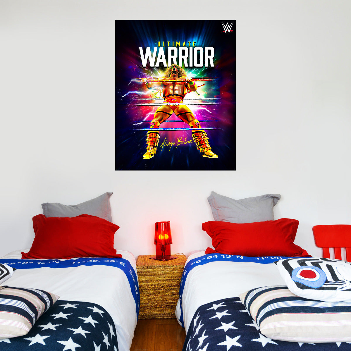 Ultimate Warrior WWE Graphic Wall Sticker