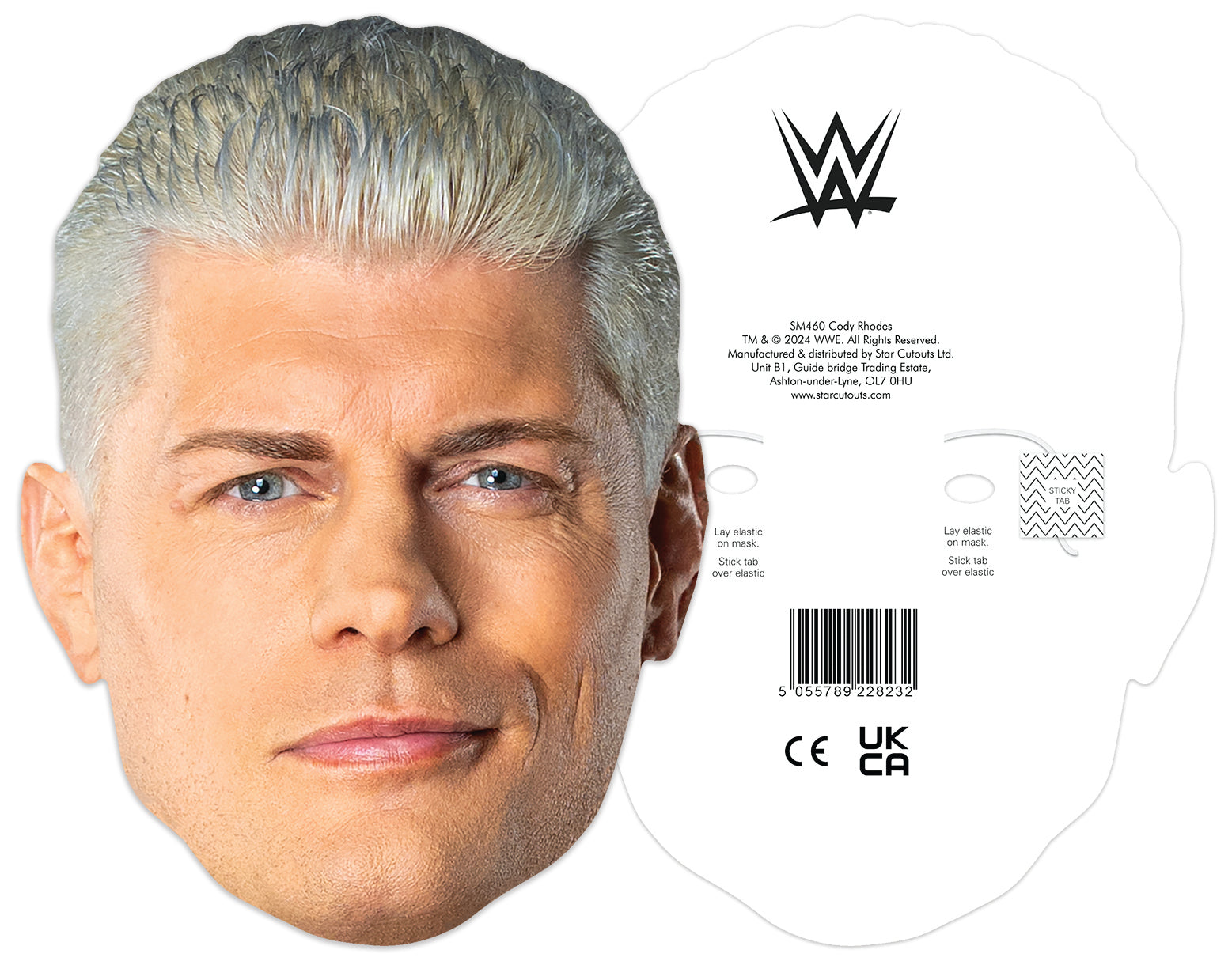 "The American Nightmare" Cody Rhodes WWE Face Mask
