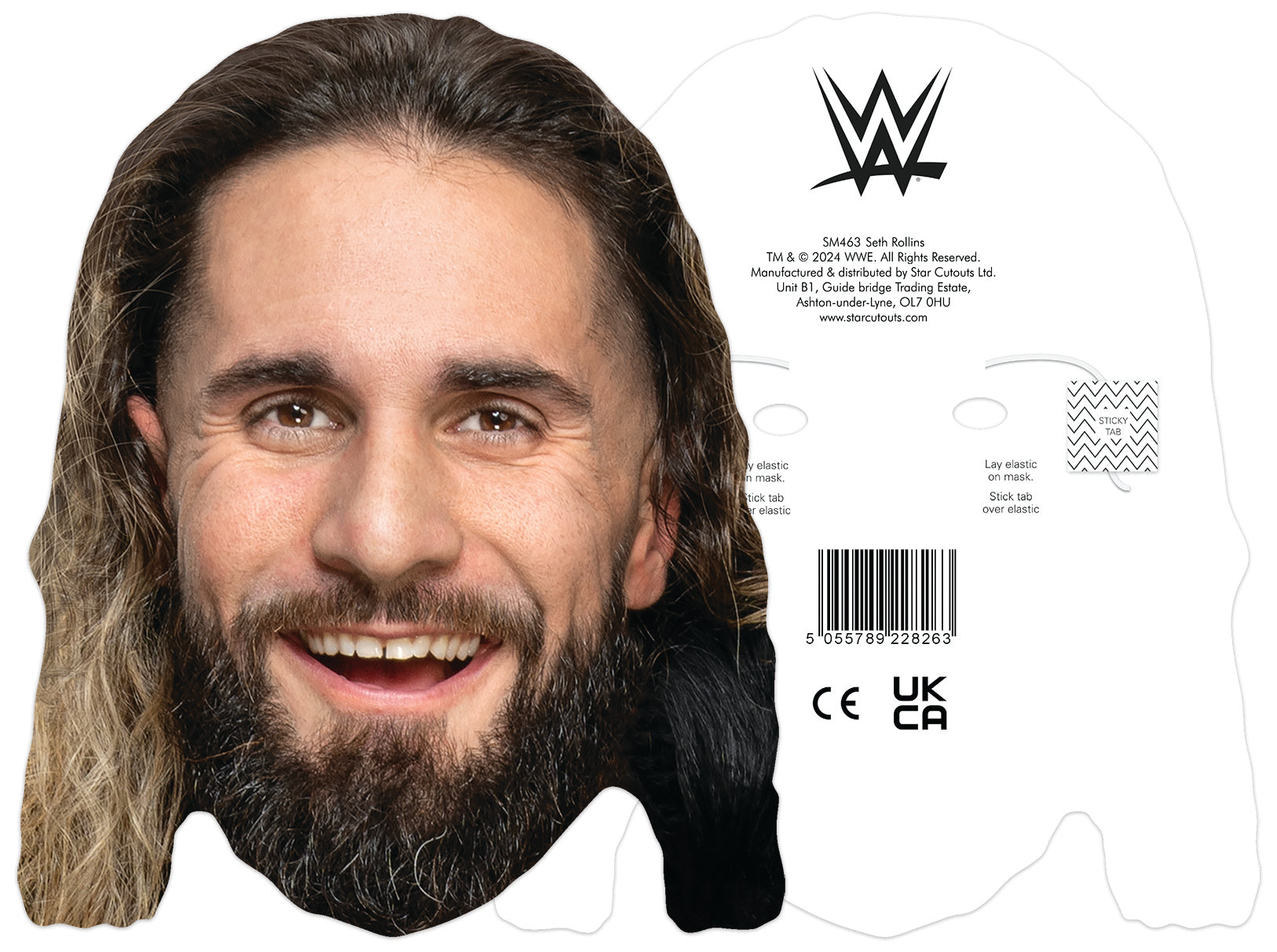 Seth Rollins WWE Face Mask