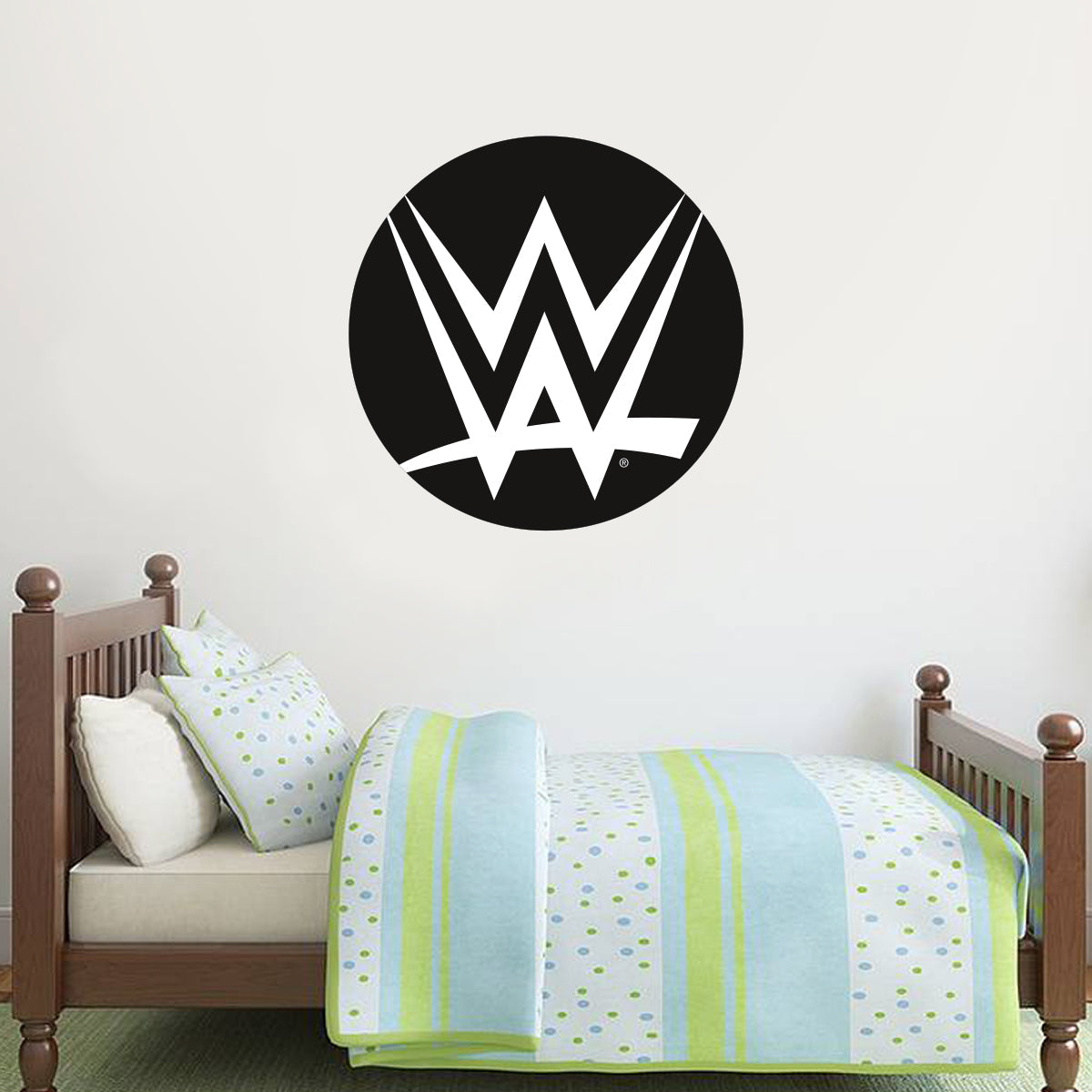 WWE Logo (Circle) Wall Sticker