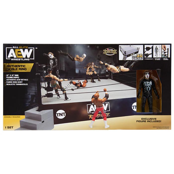 AEW Authentic Scale Ring (With Sting)