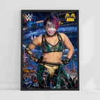 Asuka Crowd WWE Print Poster