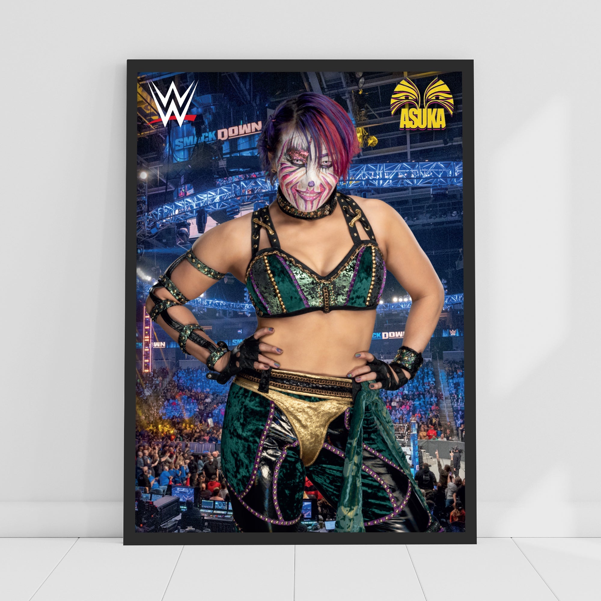 Asuka Crowd WWE Print Poster