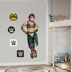 Asuka WWE Decal + Bonus Wall Sticker Set