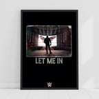 Bray Wyatt Let Me In Wings WWE Print Poster
