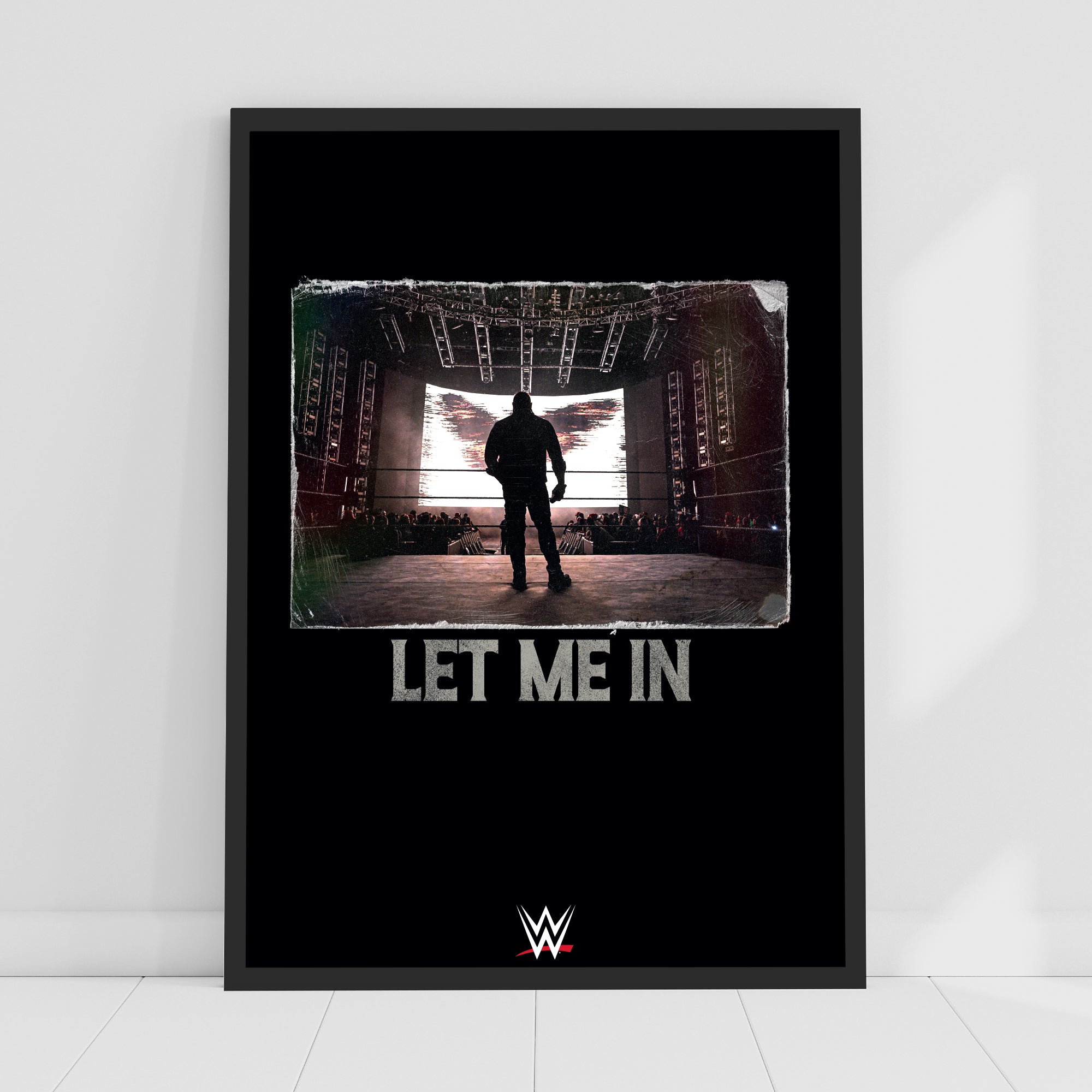 Bray Wyatt Let Me In Wings WWE Print Poster